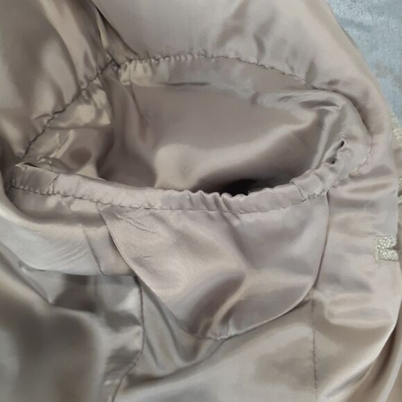 Trieste Blazer Mens 40R Tan Silk Wool 3 Button Jacket Office Dress Business - Picture 11 of 13